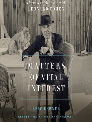 cover image of Matters of Vital Interest